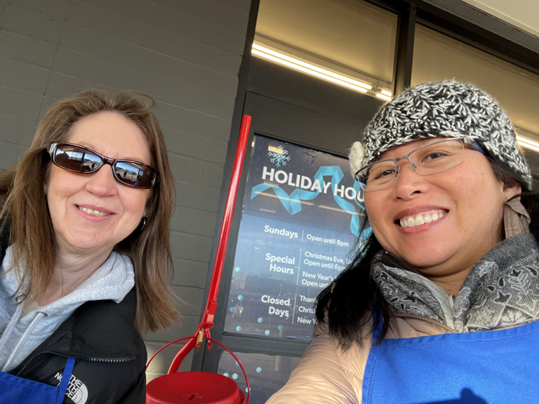Salvation Army Regal Selfie